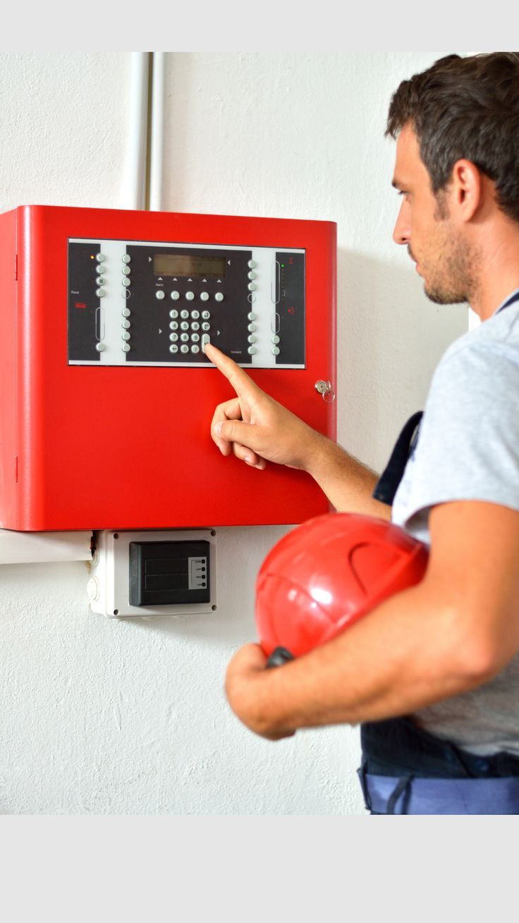 Fire alarm panel maintenance