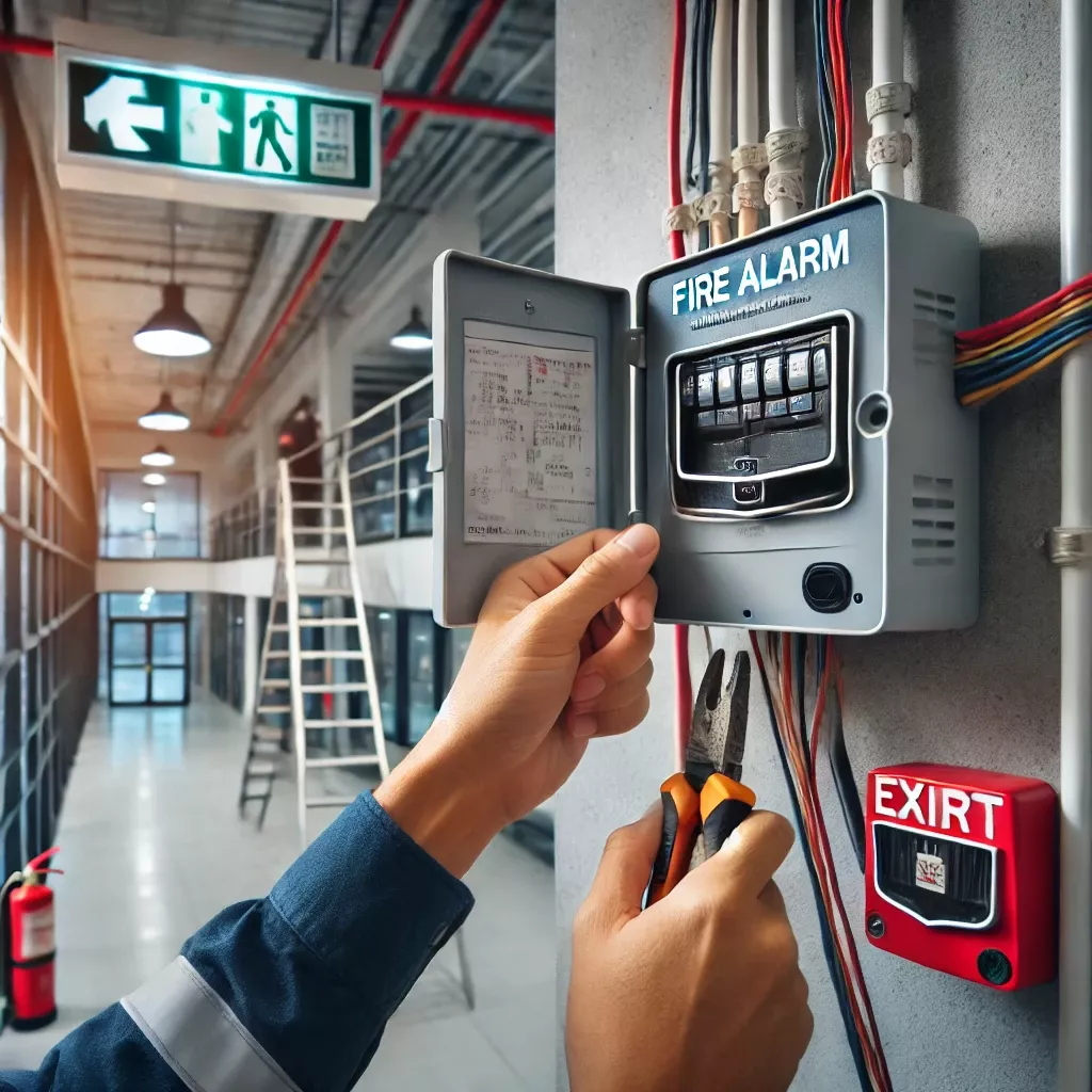 Fire alarm system inspection